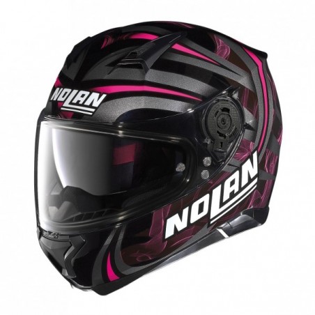 NOLAN FULL-FACE - N87 LEDLIGHT N-COM - GLOSSY BLACK