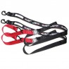 Set chingi rapide latime 40mm rosu / negru