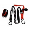 Set chingi rapide latime 40mm portocaliu / negru