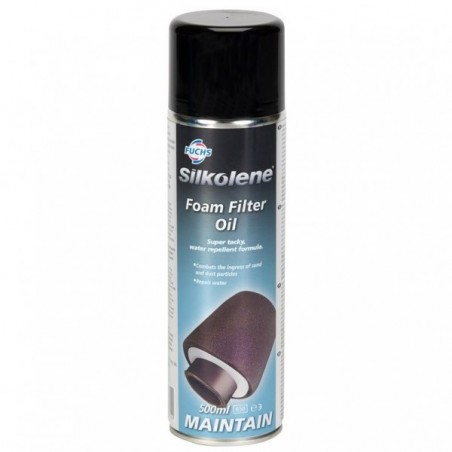 Silkolene Spray Foam Filter Oil 0.5L