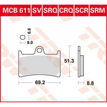 MCB611SCR