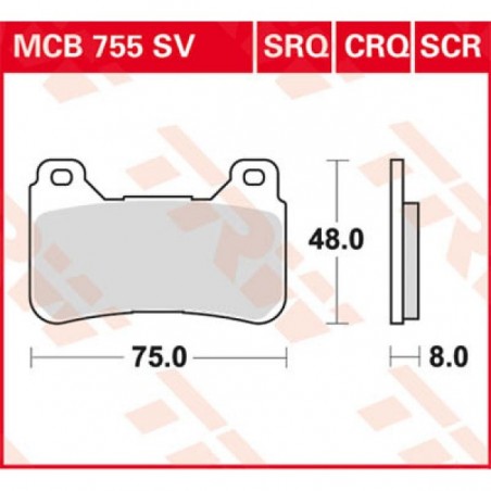 MCB755SCR