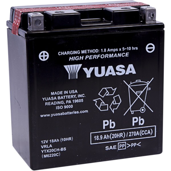 Baterie Yuasa YTX20CH-BS