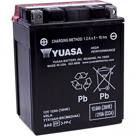 Baterie Yuasa YTX14AH-BS
