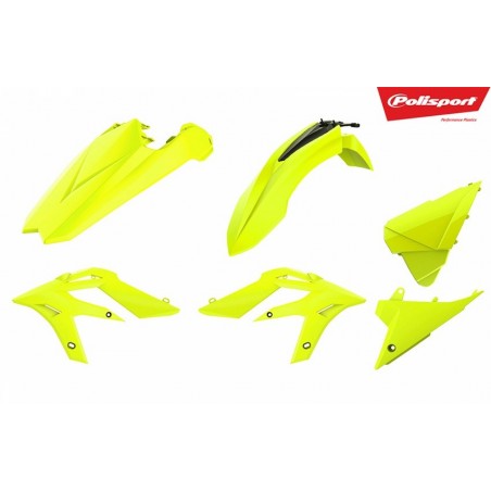 Kit plastice Polisport  Beta Xtrainer 2015-2019 Fluo Yellow