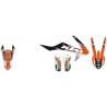 Kit stickere KTM EXC 2017-2019