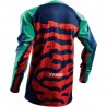 Tricou enduro mx Thor Fuse Rampant Navy/Teal