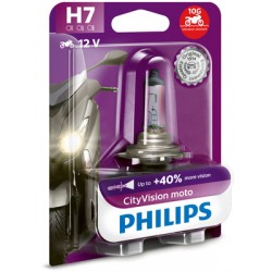 Bec halogen H7 12V 55W Philips City Vision Moto