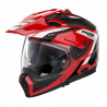 Casca moto Nolan Crossover N70-2 X Grandes Alpes N Com rosu/negru