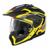 Casca moto Nolan Crossover N70-2 X Grandes Alpes N Com galben fluo/negru