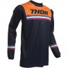 Tricou enduro cross Thor Pulse Pinner portocaliu/negru marimea L