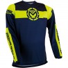 Tricou enduro cross Moose Racing Qualifier navy/fluo