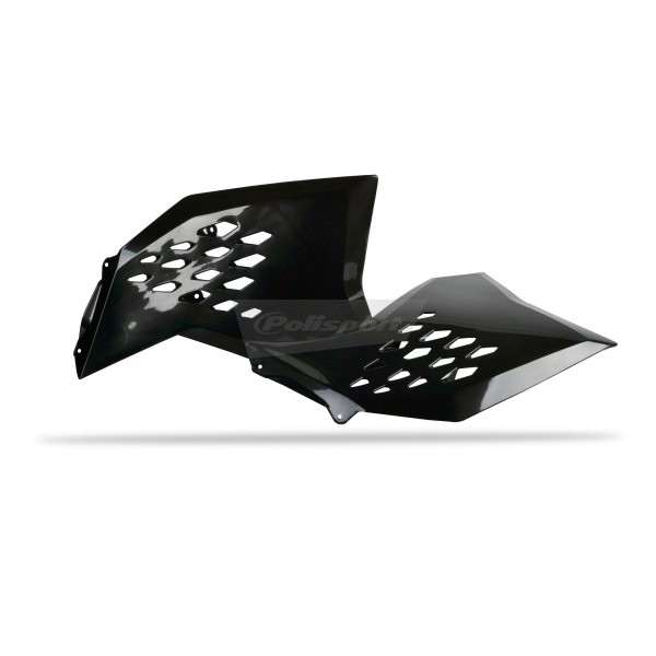 Carene laterale rezervor/radiator Polisport 8428200001 BLACK