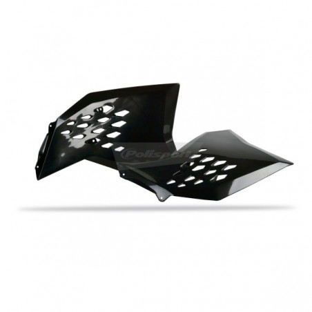Carene laterale rezervor/radiator Polisport 8428200001 BLACK