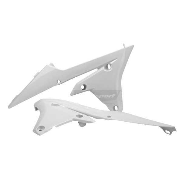 Carene laterale rezervor/radiator Polisport 8417200002 WHITE