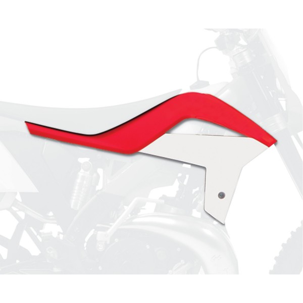 Carene laterale rezervor/radiator Polisport 8413300009 RED