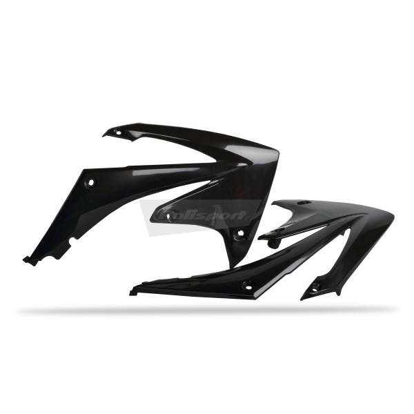 Carene laterale rezervor/radiator Polisport 8412700003 BLACK