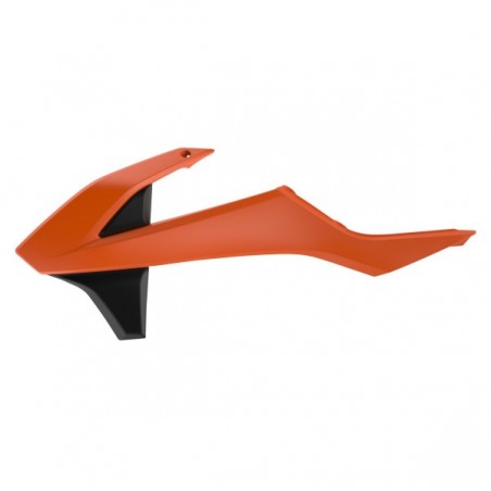 Carene laterale rezervor/radiator Polisport 8417900003 WHITE/BLACK