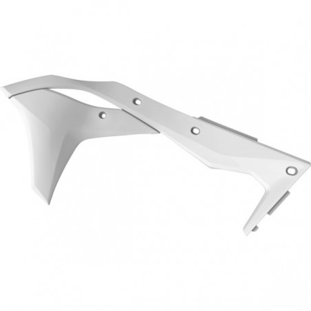 Carene laterale rezervor/radiator Polisport 8423400002 KXF450 19- WH